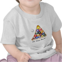8-ball Rack infant wear Tee Shirt
