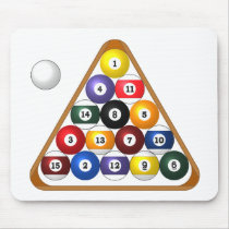 8-ball Rack mousepad