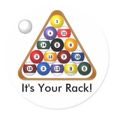 8-ball Rack stickers by Satori_Design