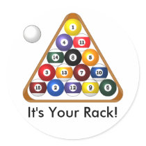 8-ball Rack stickers