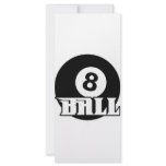 8 Ball Rack Card Template