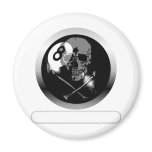 8 Ball Skull and Crossbones Refrigerator Magnets