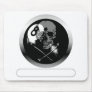 8 Ball Skull and Crossbones Mouse Pad