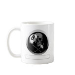 8 Ball Skull and Crossbones mugs
