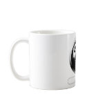 8 Ball Skull and Crossbones Mugs