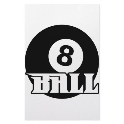8 Ball Stationery by boltzdesignz