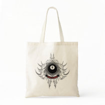 8 Ball Table Runner - Red Canvas Bags