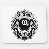 8 Ball Table Runners Mouse Pads