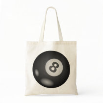 8 Ball Tote Bags.