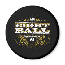 8 Ball Vintage Design Refrigerator Magnet