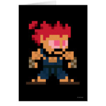 8-Bit Akuma Greeting Card
