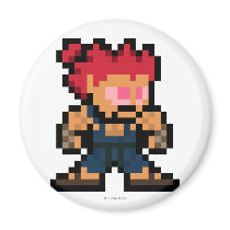 8-Bit Akuma Fridge Magnet