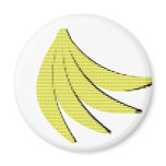 8 Bit Bananas Magnets