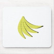 8 Bit Bananas Mouse Pads