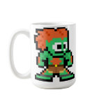 8-Bit Blanka Coffee Mugs