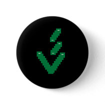 8-bit button green