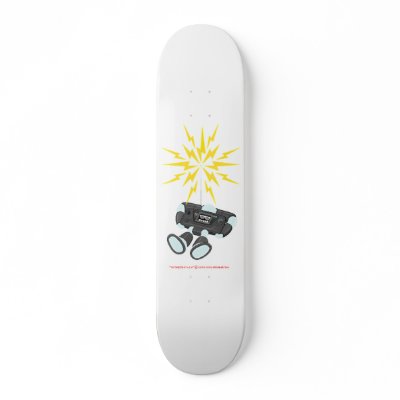 8 bit Buzz Bot v2.0.1 Skateboard by atombat