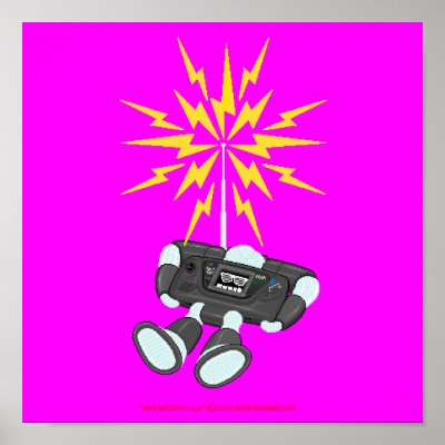 8 Bit Buzz Bot v2.0.2 Poster by atombat