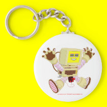 8 Bit Buzz v1.0 Keychain keychains