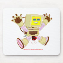 8 Bit Buzz v1.0 Mousepad mousepads