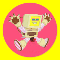 8 Bit Buzz v1.0 Sticker