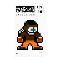 8-Bit Deejay Postage Stamps