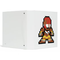 8-Bit Dhalsim Vinyl Binders