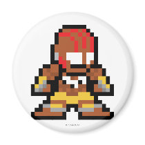 8-Bit Dhalsim Refrigerator Magnets