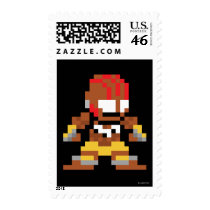 8-Bit Dhalsim Stamps