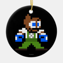 8-Bit Dudley Ornaments