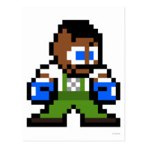 8-Bit Dudley Post Card