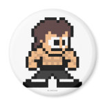 8-Bit Fei Long Fridge Magnet
