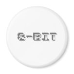 8-bit - Gamer, Gaming, Video Games, Games, Retro Refrigerator Magnets