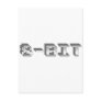 8-bit - Gamer, Gaming, Video Games, Games, Retro Post Card