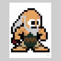 8-Bit Gouken postcards