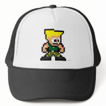 8-Bit Guile Trucker Hats