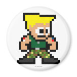 8-Bit Guile Fridge Magnets