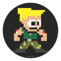 8-Bit Guile Stickers