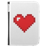 8 Bit Heart Case For The Kindle
