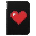 8 Bit Heart Kindle Keyboard Case