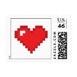 8 Bit Heart Stamp
