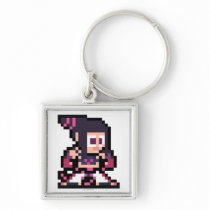 8-Bit Juri Keychains