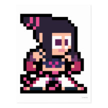 8-Bit Juri Post Card