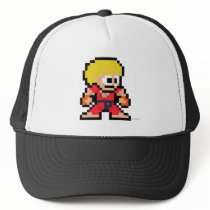 8-Bit Ken Trucker Hat