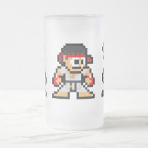 8-Bit Ken Ryu Akuma mugs