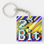 8 Bit Keychain Acrylic Keychain