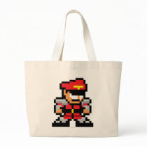 8-Bit M. Bison Canvas Bags