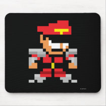 8-Bit M. Bison Mousepad