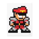 8-Bit M. Bison Post Cards