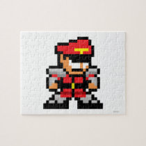 8-Bit M. Bison puzzles